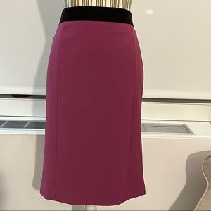 Tahari pink pencil skirt size 8